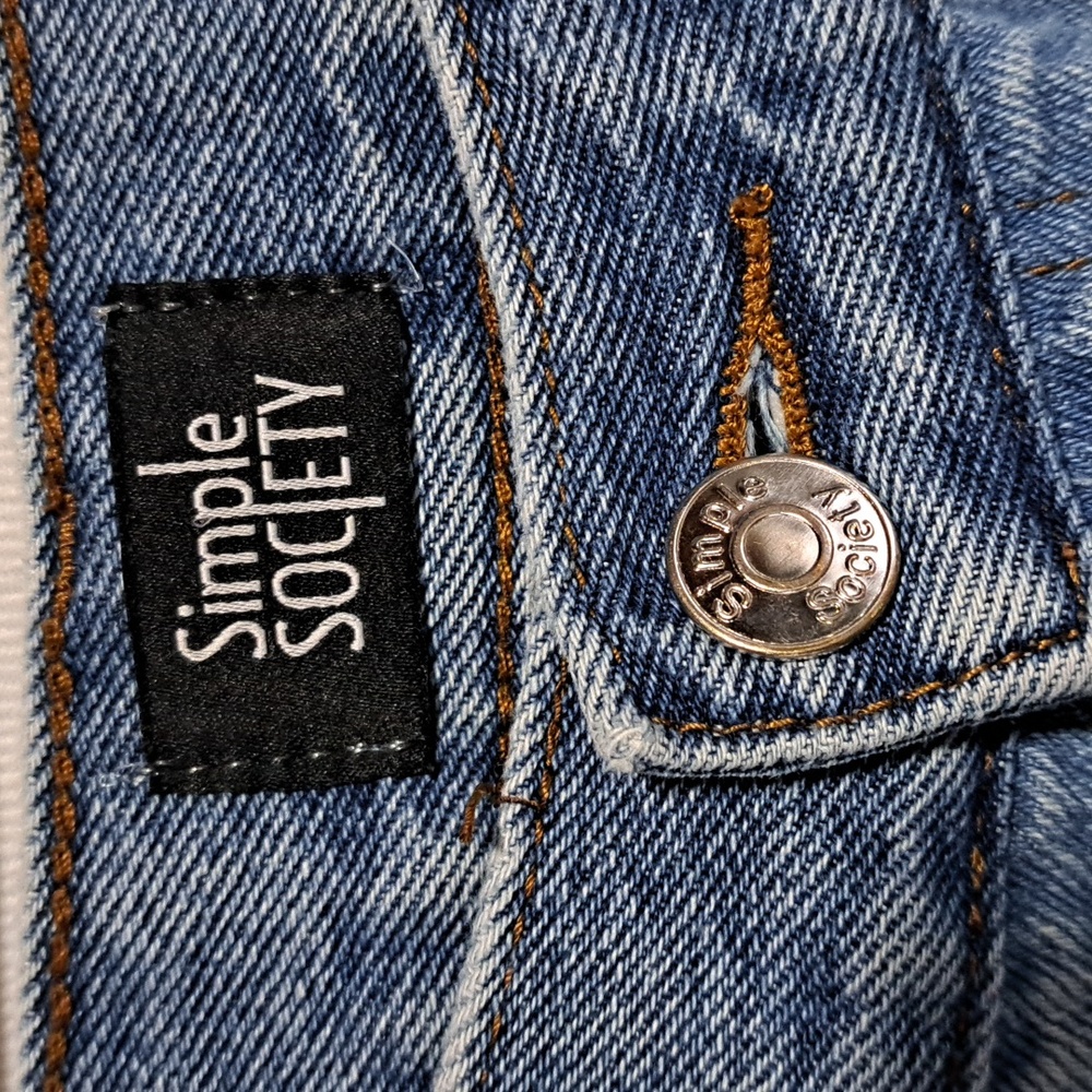 Two Panel Straight Raw Hem - Picture 5 of 8